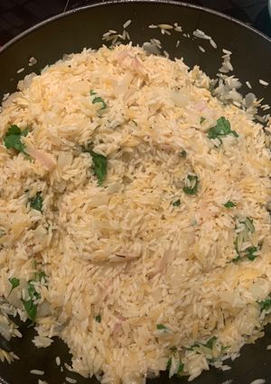 A picture of Lemon Orzo/ Mediterranean Rice.