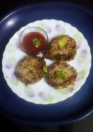 A picture of Mix Veg. Cutlet.