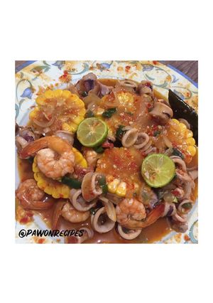 Foto resep Seafood Saus padang
