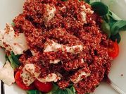 Una foto de quinoa fria