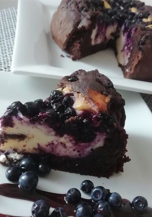 Zdjęcie przepisu Sernikobrownie fit.