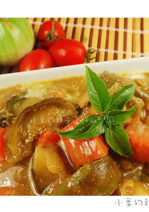 雲水茄之綠咖哩 的食譜成品照片