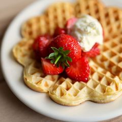 A picture of Crispy Norwegian Waffles (Vegan).