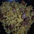 Makaroni telur sosis goreng