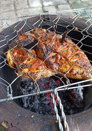 Foto resep Ikan bakar bumbu gulai, (nila)