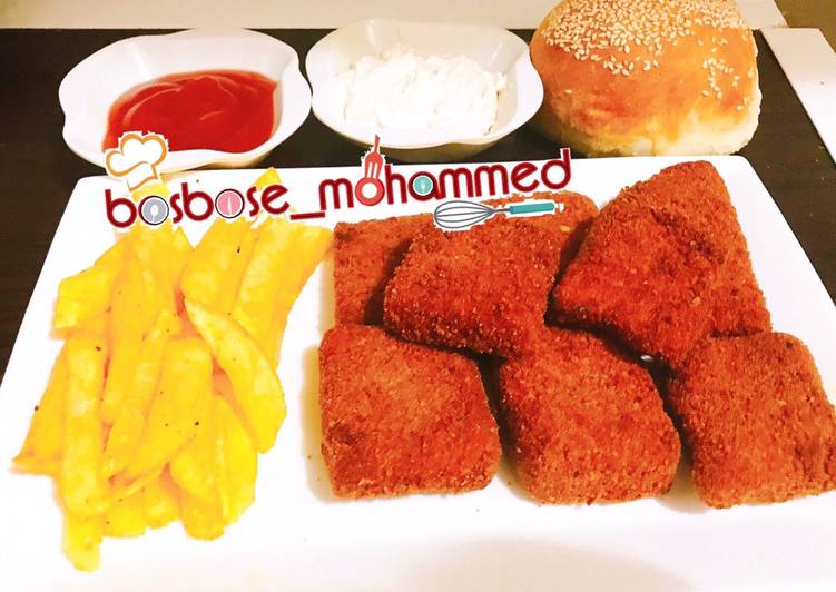 ناجتس الدجاج
