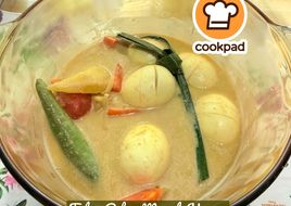 👩‍🍳Telur Rebus Masak Kurma