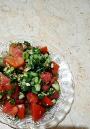 صورة لوصفة سلطه خضره