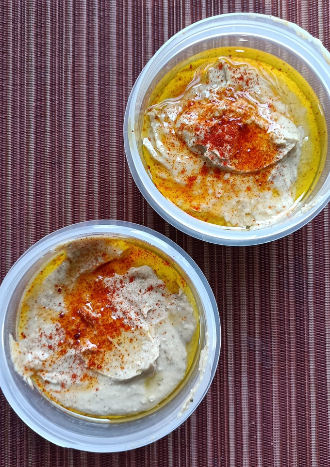Una foto de Hummus de alubias
