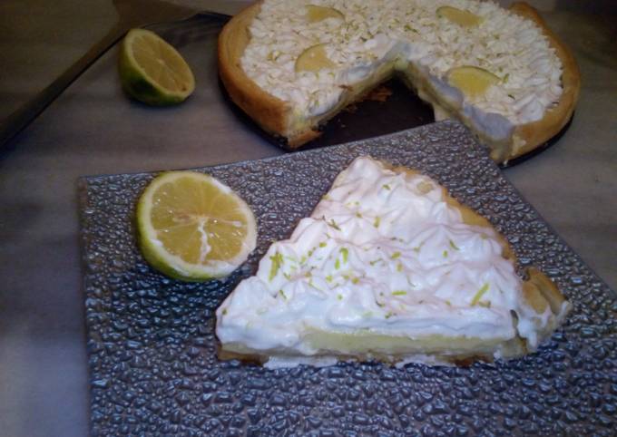 Recette Savoureux Tarte au citron