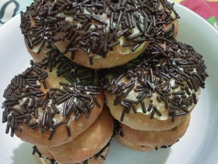 Ternyata begini lho! Resep  buat Donat Mesis Simpel Tanpa Telur dijamin nagih banget