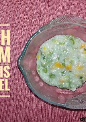 Foto resep MPASI 9M+ (Nasi Putih, Ayam,Buncis,Wortel,Kol)