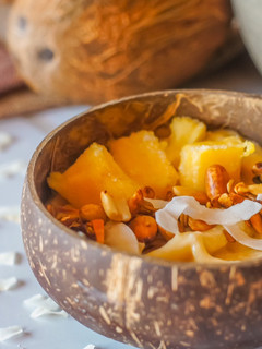Una foto de Smoothie bowl piña colada