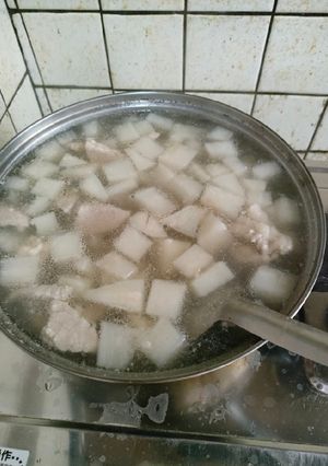 蘿蔔排骨湯 的食譜成品照片