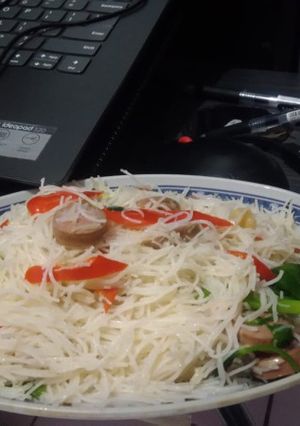 Foto resep Bihun goreng putih