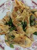 Seafood Omelet with Basil
