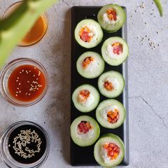 A picture of Vegan Sushi salad.