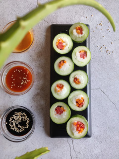 A picture of Vegan Sushi salad.