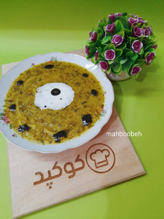عکسی از دستور آش ماش بدون گوشت 😊