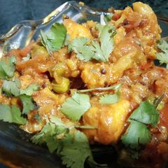 A picture of Paneer With cauliflower.