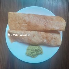 A picture of Rajgira seeds Dosa.