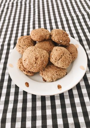 Una foto de Scones de Coco Veganos