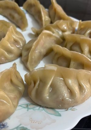 Una foto de Dumplings 🥟 (Gyozas de carne y verduras)