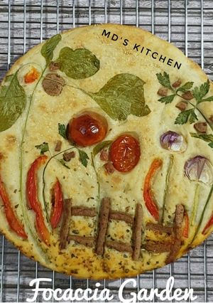 Foto resep Focaccia Garden