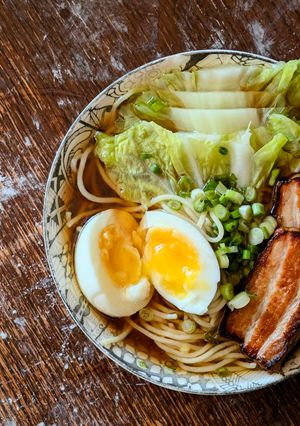 A picture of Tonkotsu Shoyu Ramen.