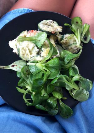 Une photo de Gratin de courgettes
