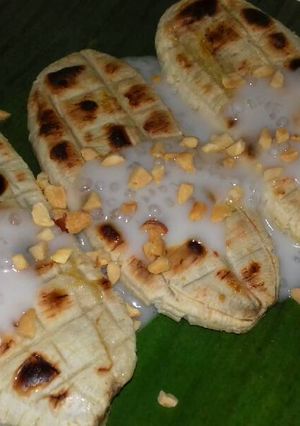 Hình của món Chuối Đập Kiểu Bến Tre.