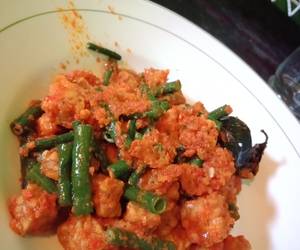 Resep Terbaru Balado tempe kacang panjang Enak Sederhana Resep Terbaru Balado tempe kacang panjang Enak Sederhana