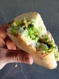 Bocata de aguacate