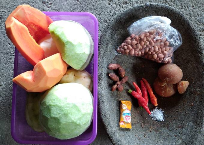 Resep Rujak serut ala abang-abang yang Bisa Manjain Lidah
