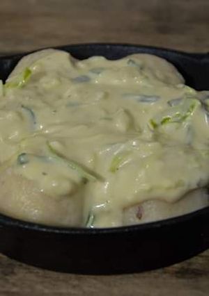 Una foto de Ñoquis rellenos