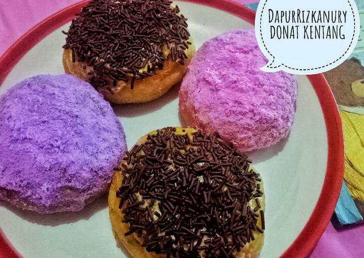 Kiat-kiat mengolah Donat Kentang Empuk sedap