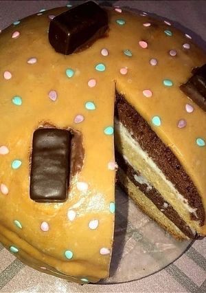 Фото Карамельний торт Сметанник🥛🎂.