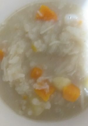 صورة لوصفة شوربة رز وخضار مشكل