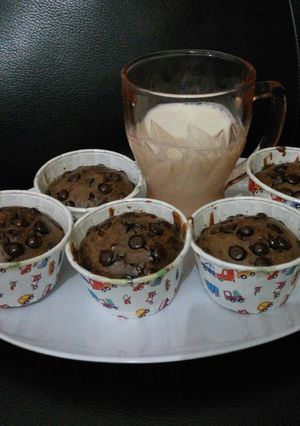 Foto resep Dark choco muffin