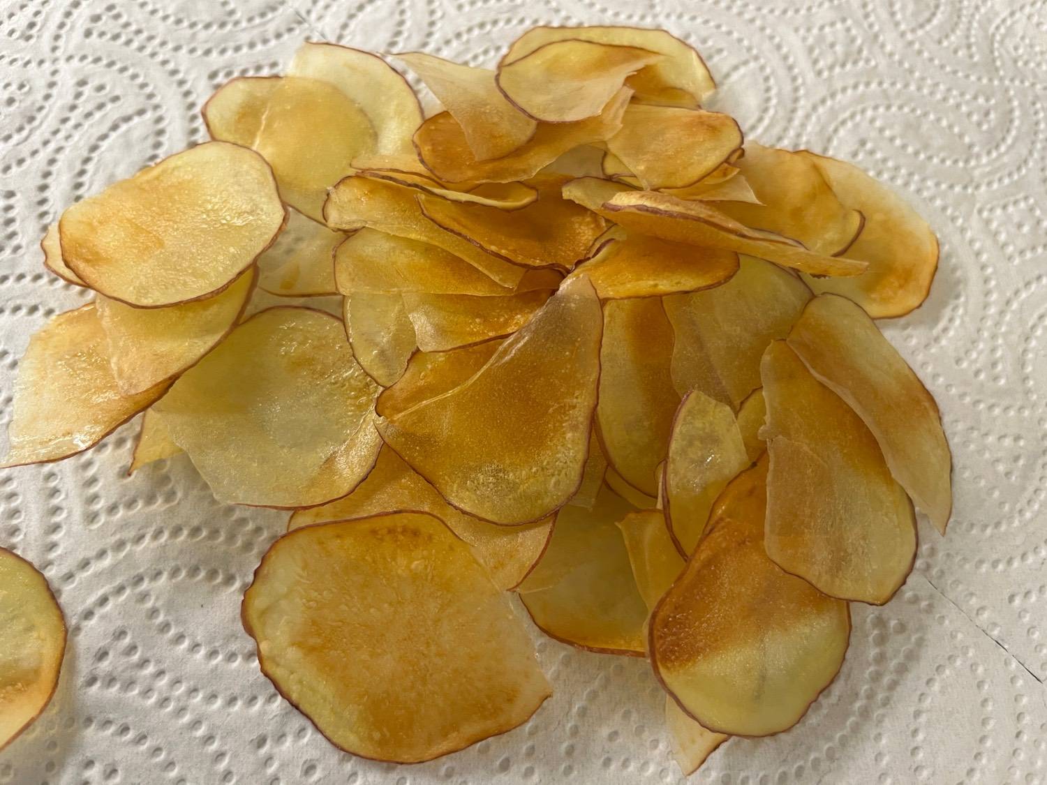 A tökéletes burgonya chips recept recept fotó