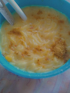 A picture of Noodles soup.