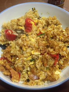 Foto resep Nasi goreng rendang