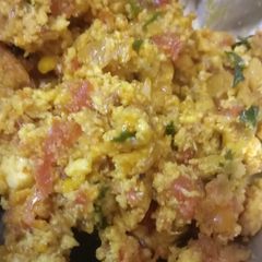 A picture of Paneer bhurji.