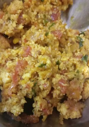 A picture of Paneer bhurji.