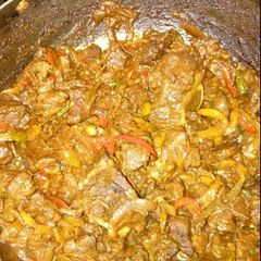 A picture of Whiskey stir fry beef...