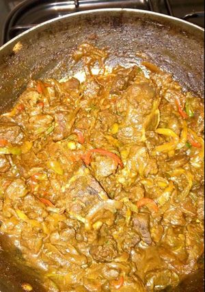 A picture of Whiskey stir fry beef...