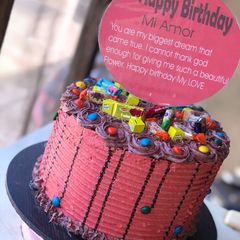 A picture of Birthday cake.