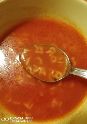 Paradicsom leves recept fotója