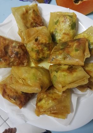 Foto resep Martabak sayur camilan berbuka