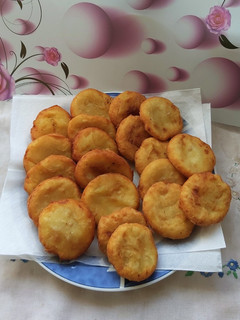 Olajban sült krumplis pogácsa 🫖☕🫖 recept fotója
